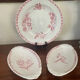 Set of three iron earth dishes