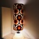 Opaline lamp Isis - vintage 70s