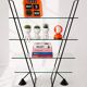 Triangular Bauhaus shelf. 80s