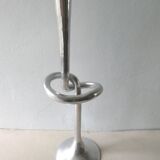 Cast aluminum in the 1970s large candlestick