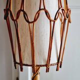 Large Louis Sognot table lamp 1950/60 height 125 cm