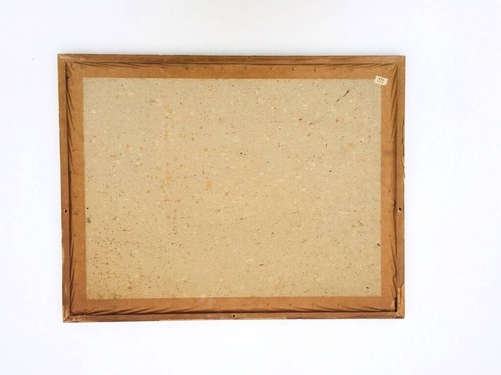 Neapolitan gouaches: View of Naples. 19th century. Giuseppe Scoppa (attributed)