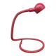 Red snake table lamp Hebi ISAO Hosoe Valenti Luce Italy design 1980 Memphis