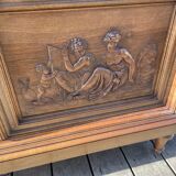 Vitrine en noyer