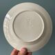 Series of 10 plates in slurry Orchies Moulin des Loups