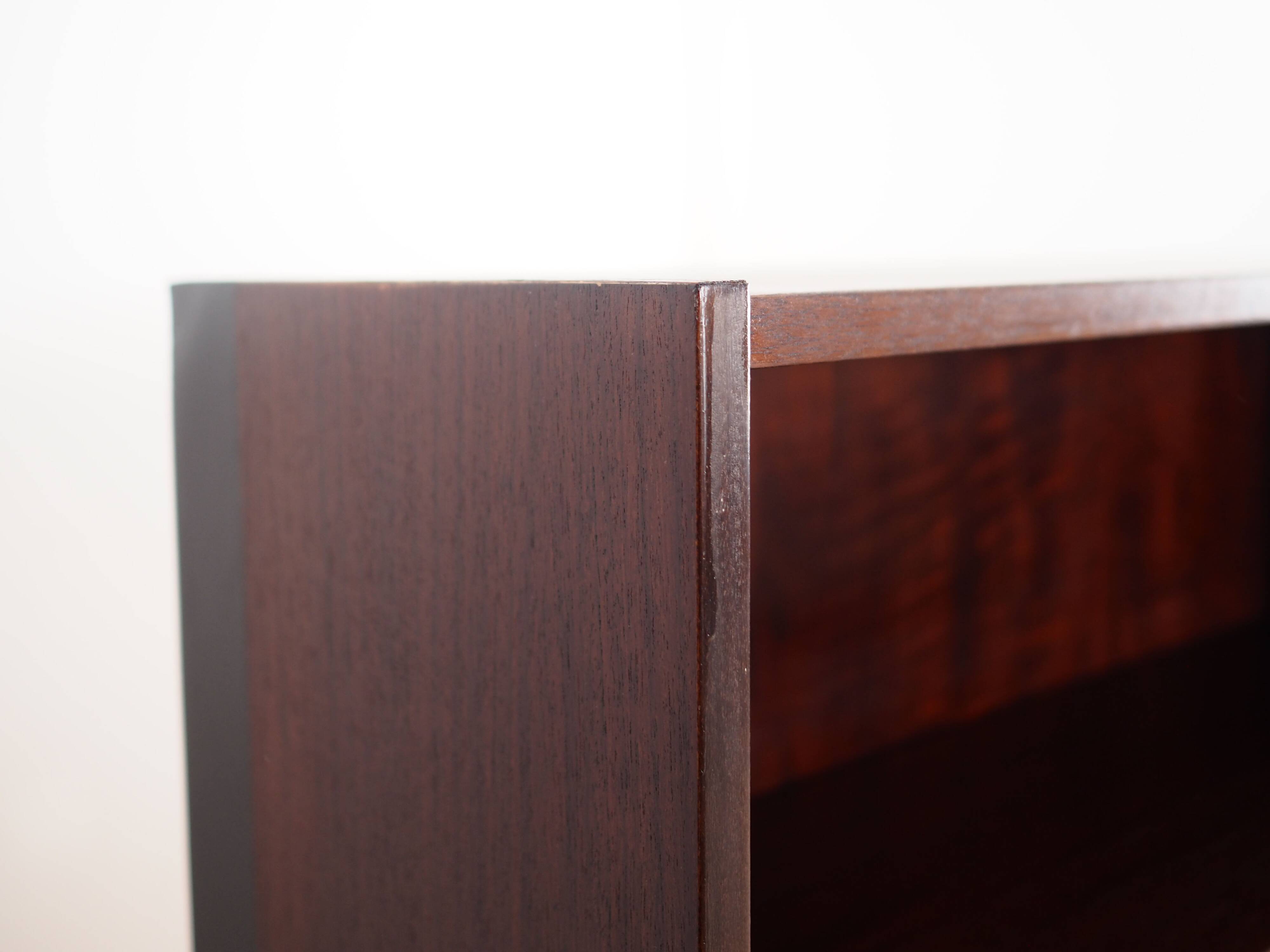 Rosewood bookcase, Danish design, 1970s, production: Farsø Møbelfabrik