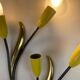 Mid-Century Floral Wall Lamps from 1950'