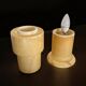 Alabaster stepped circular table lamp, Spain, 1970s