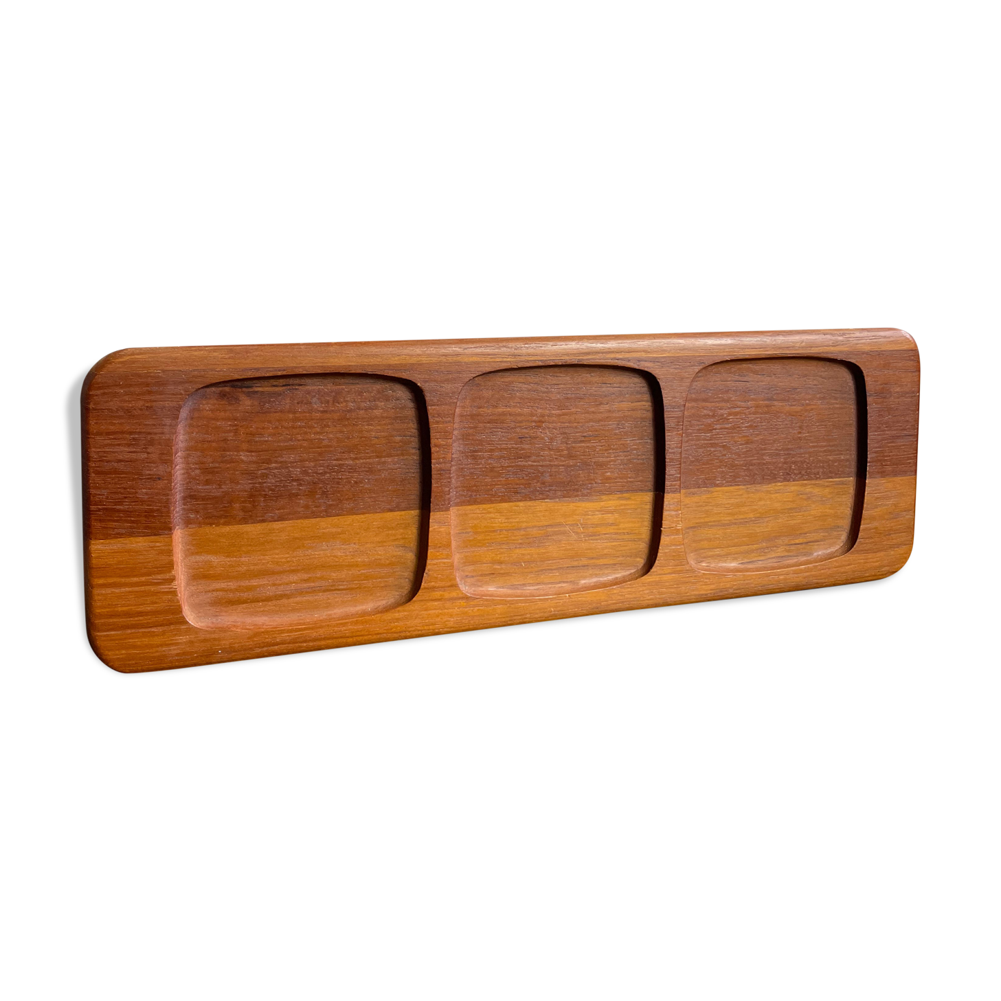 Scandinavian teak serving tray