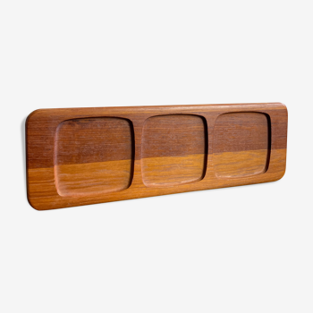 Scandinavian teak serving tray