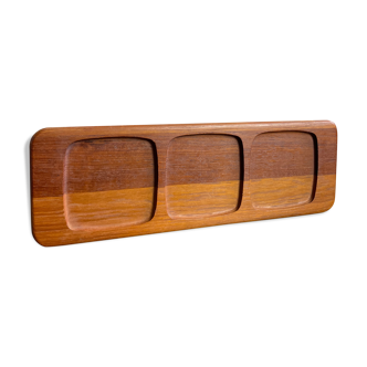 Scandinavian teak serving tray
