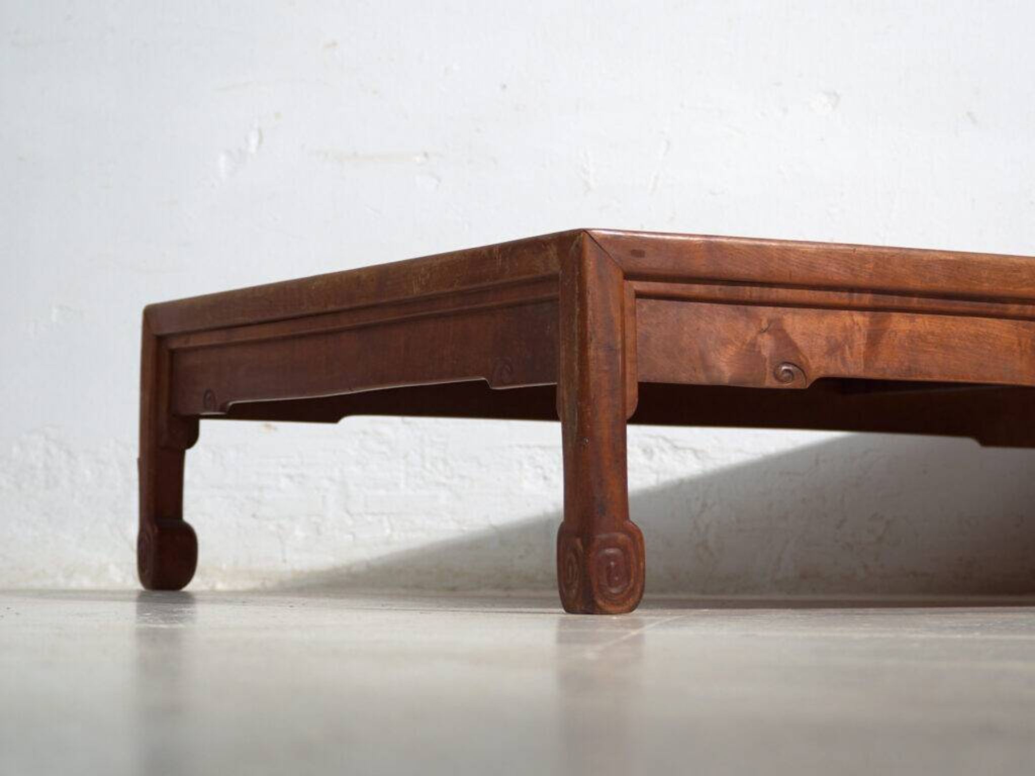Antique Japanese low table made of keyaki wood – Japan, circa 1900