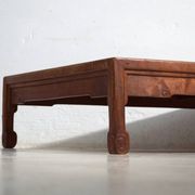 Antique Japanese low table made of keyaki wood – Japan, circa 1900