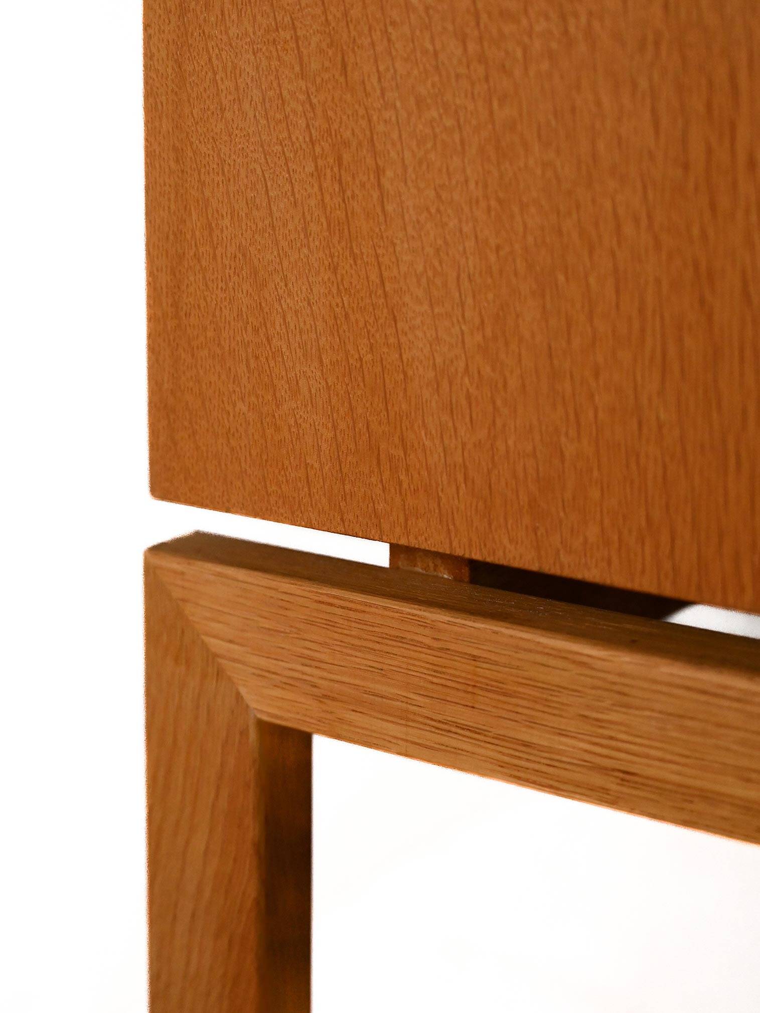 1960s Scandinavian oak entrance furniture