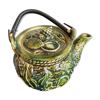 Small teapot sea theme style Vallauris