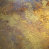 Chrome steel table and glass tray, France, circa 1970