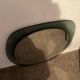 Vintage smoked glass mirror from the 70s