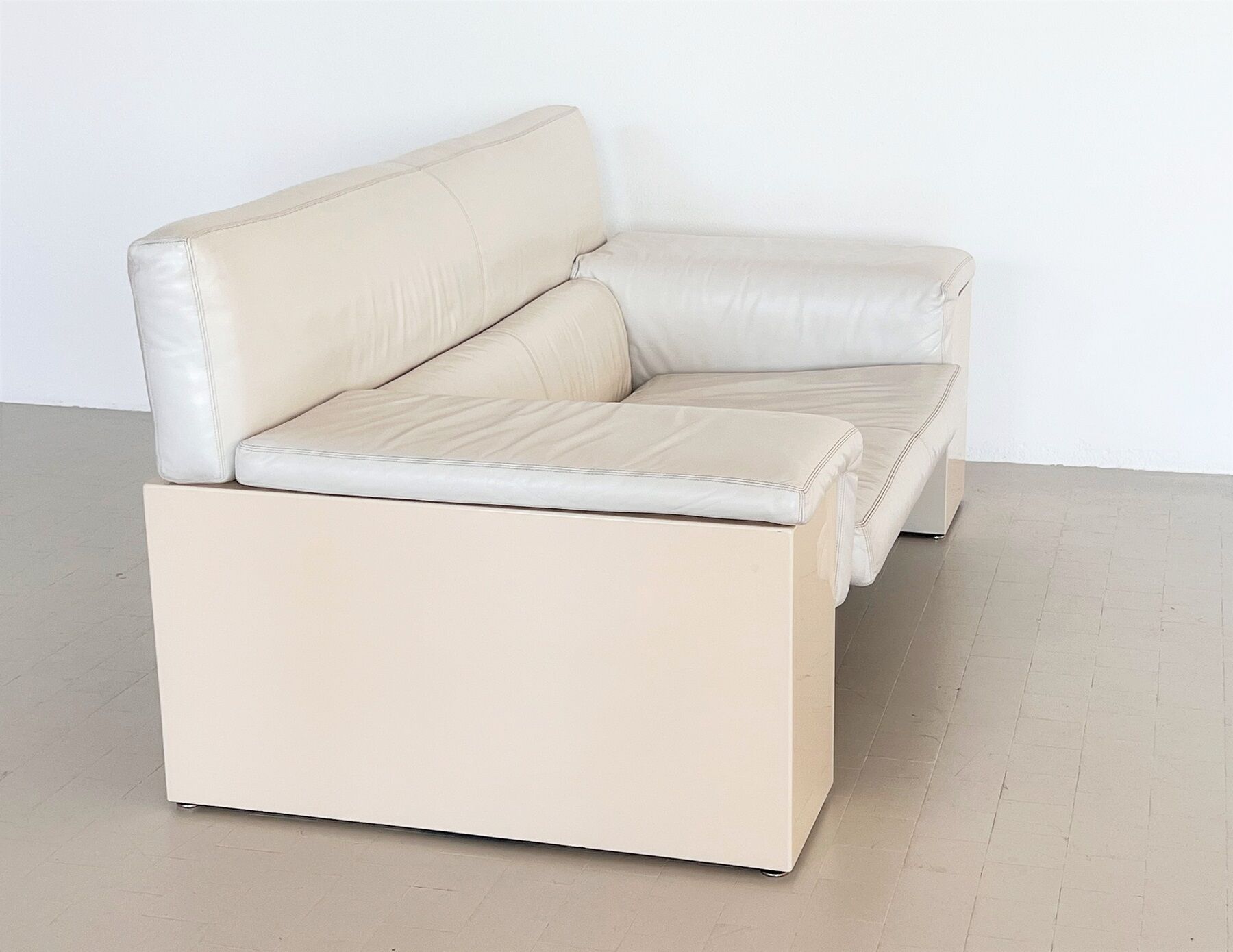 Cini Boeri two-seater sofa Knoll 'Brigadier'
