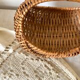 Vintage wicker basket for children
