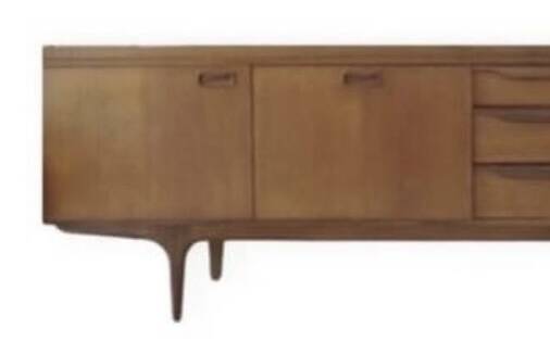 Vintage Scandinavian teak sideboard