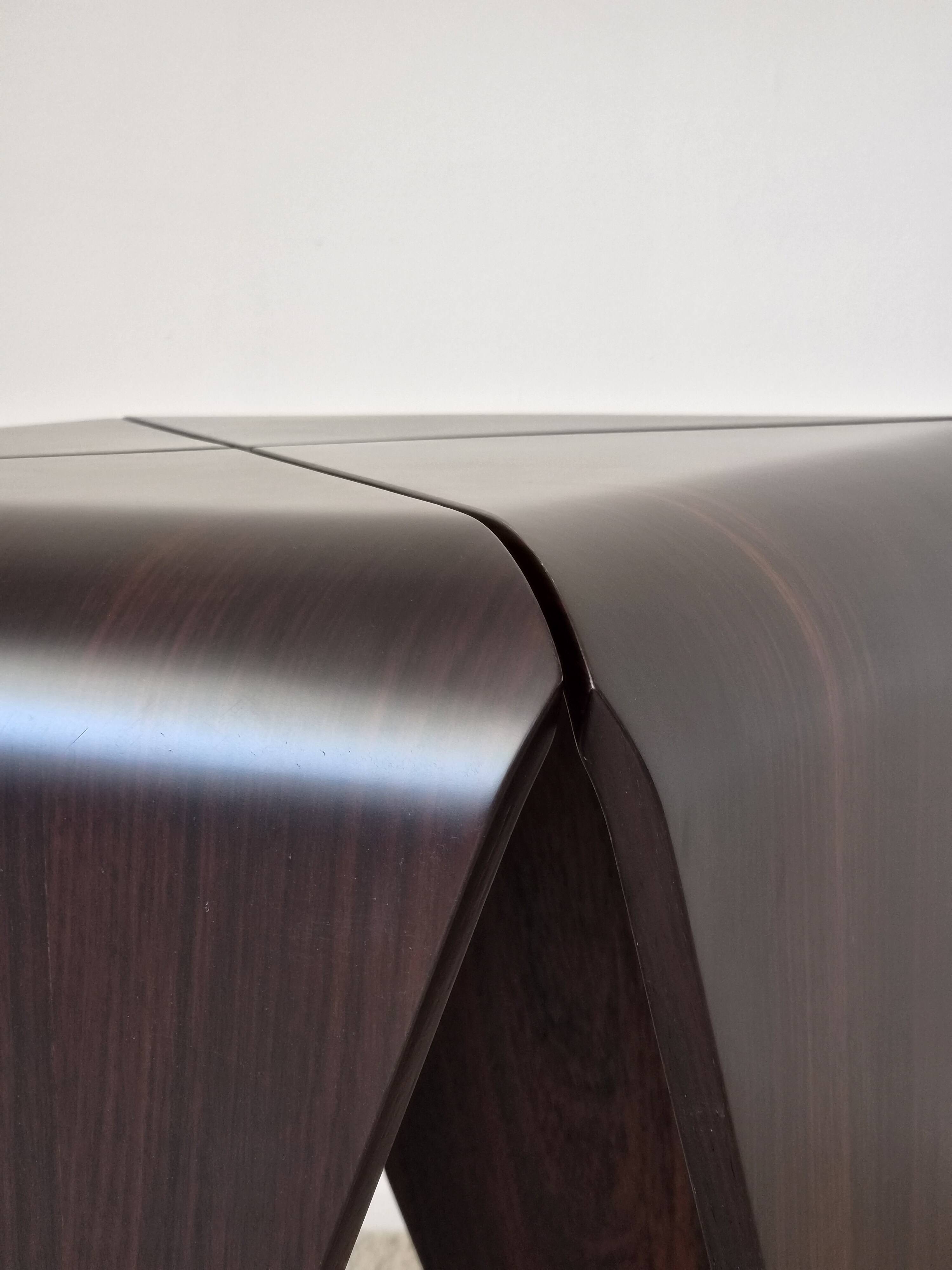 Petalas Side Tables by Jorge Zalszupin, Rosewood