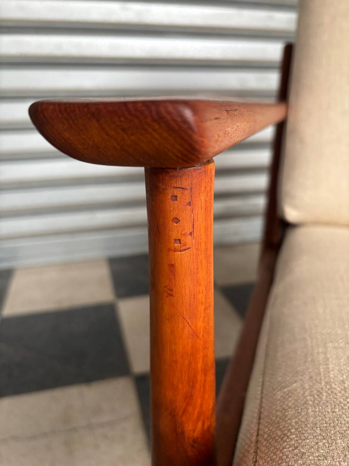 Vintage Scandinavian armchair