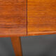 Danish design freestanding teak desk, 1960s