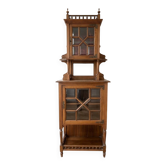 Napoleon III display cabinet in solid wood
