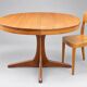 Table ronde extensible Baumann