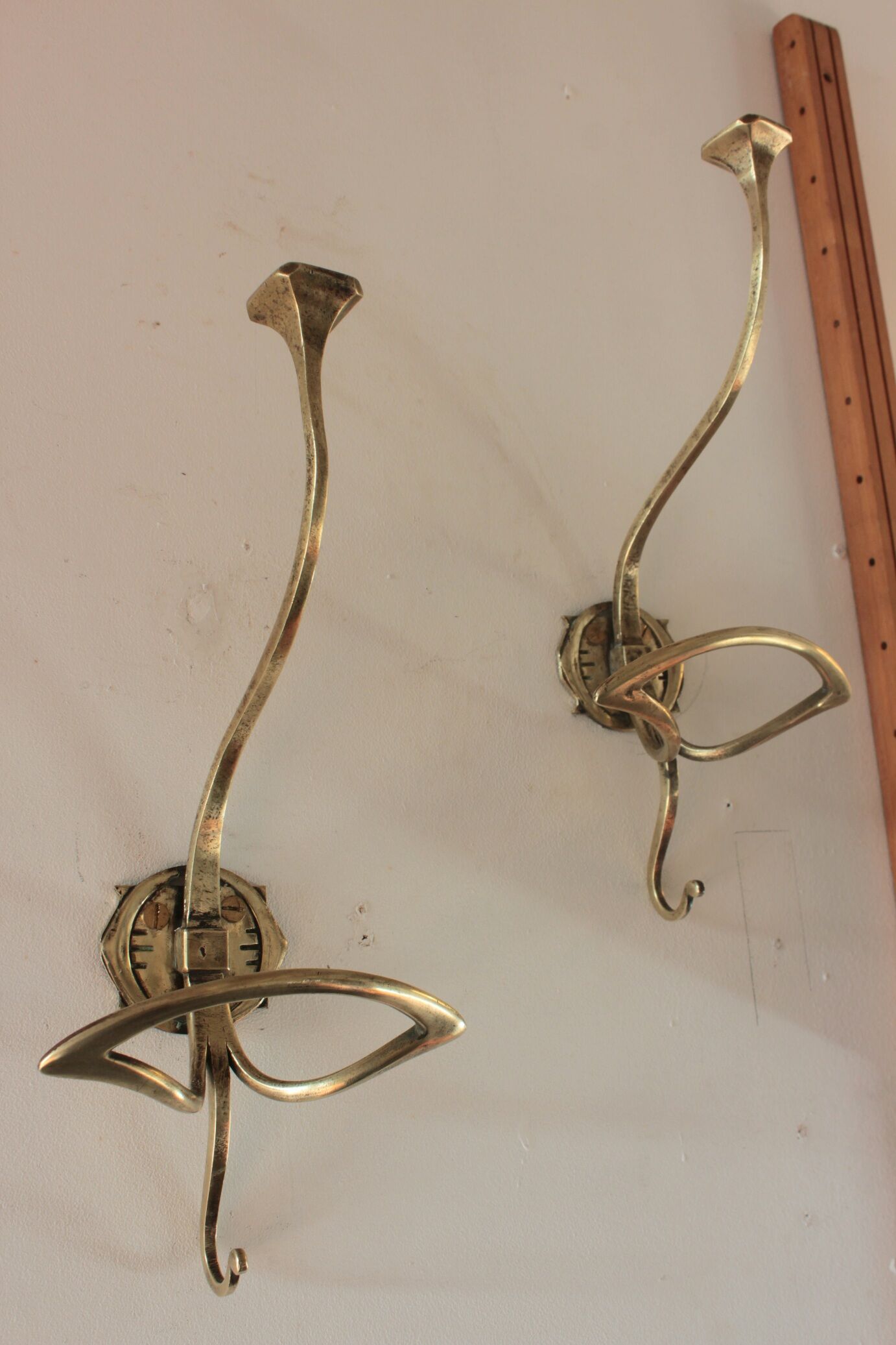 art deco coat rack