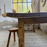 1950s pine farmhouse table 220cm