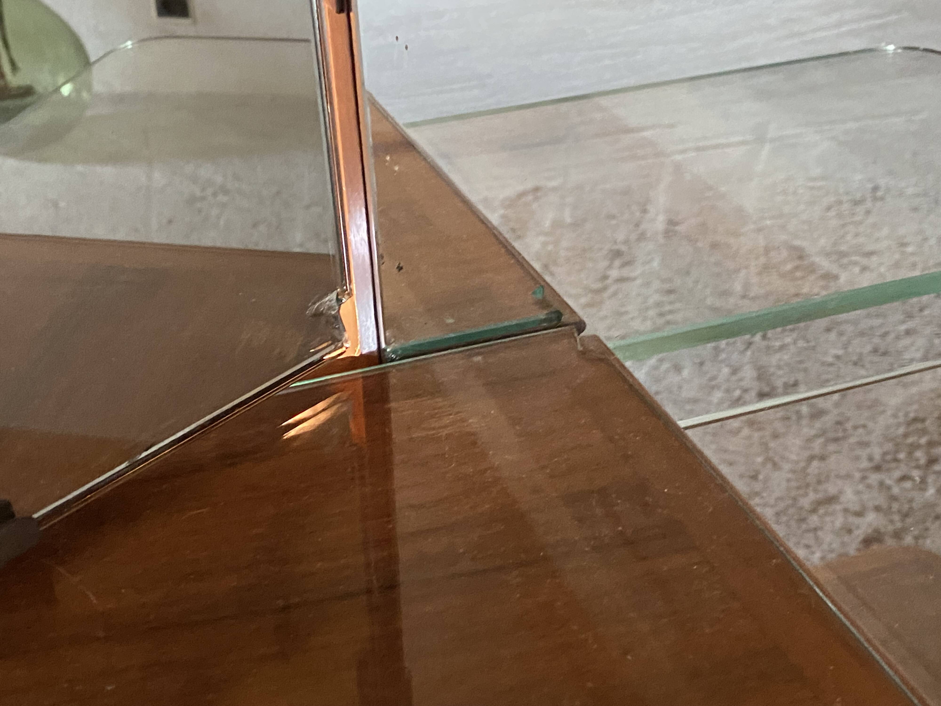 Art Deco mirrored chest of drawers