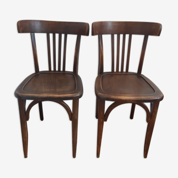 Lot de 2 chaises bistrot stella