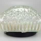 60s 70s lamp luminaire plafoniere flush mount glass space age design