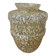 Vase Art déco en verre moucheté