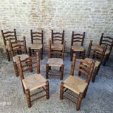 Chaises style Charles Dudouyt
