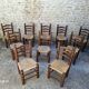 Chaises style Charles Dudouyt