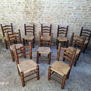 Chaises style Charles Dudouyt