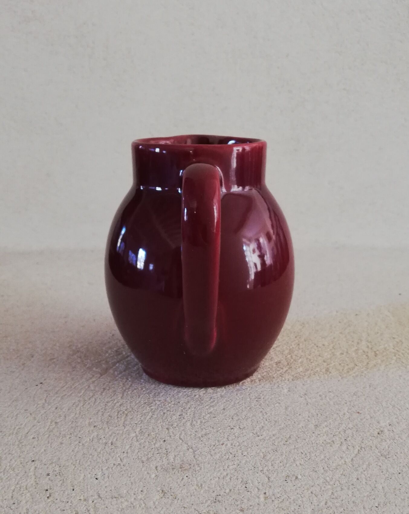 Small ceramic pitcher