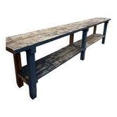 Établi ancien 3m30 tout en bois