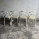Vintage metal and plastic chairs, set of 4
