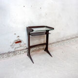 Mahogany coffee table by Ico Parisi for De Baggis Italia 1950s