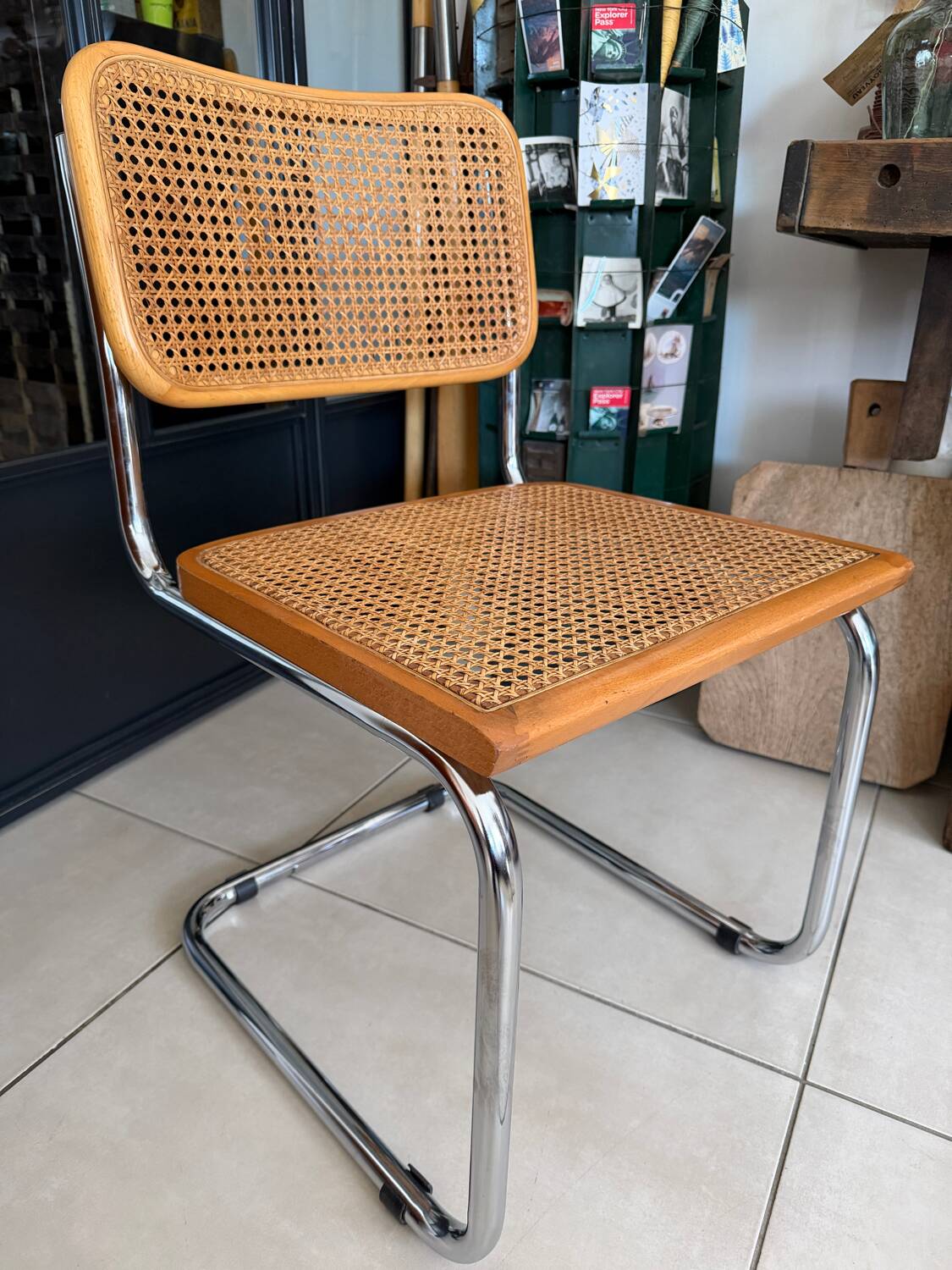 Chaise "Cesca" B32 Marcel Breuer – Made in Italy vintage