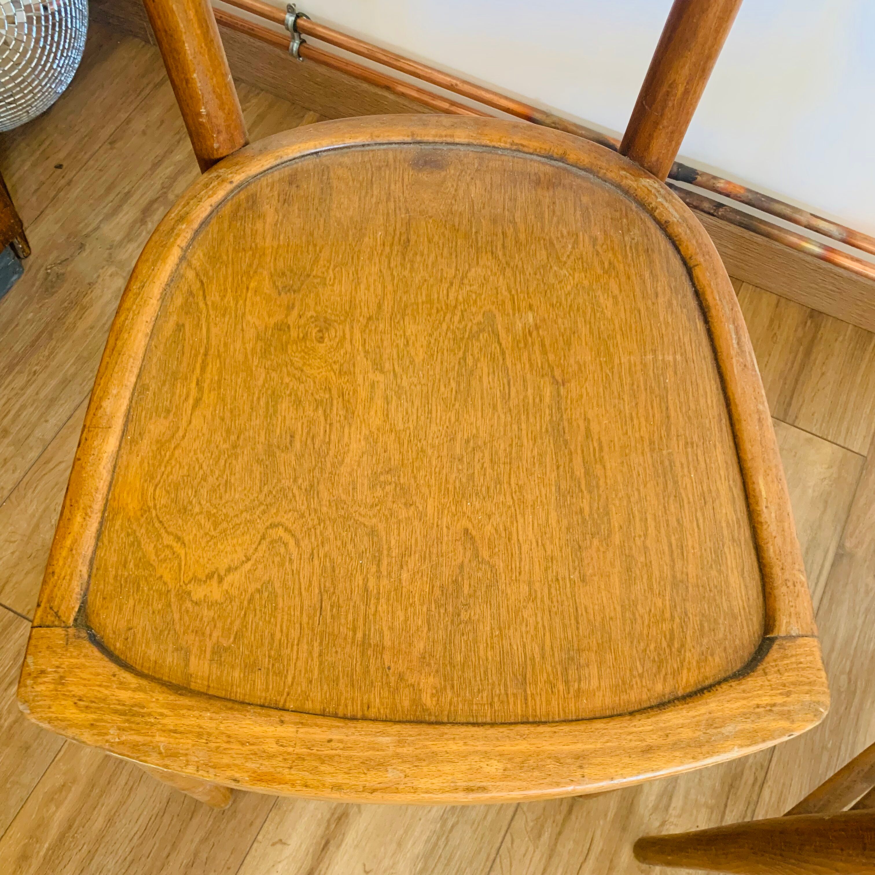 Pair of bistro chairs