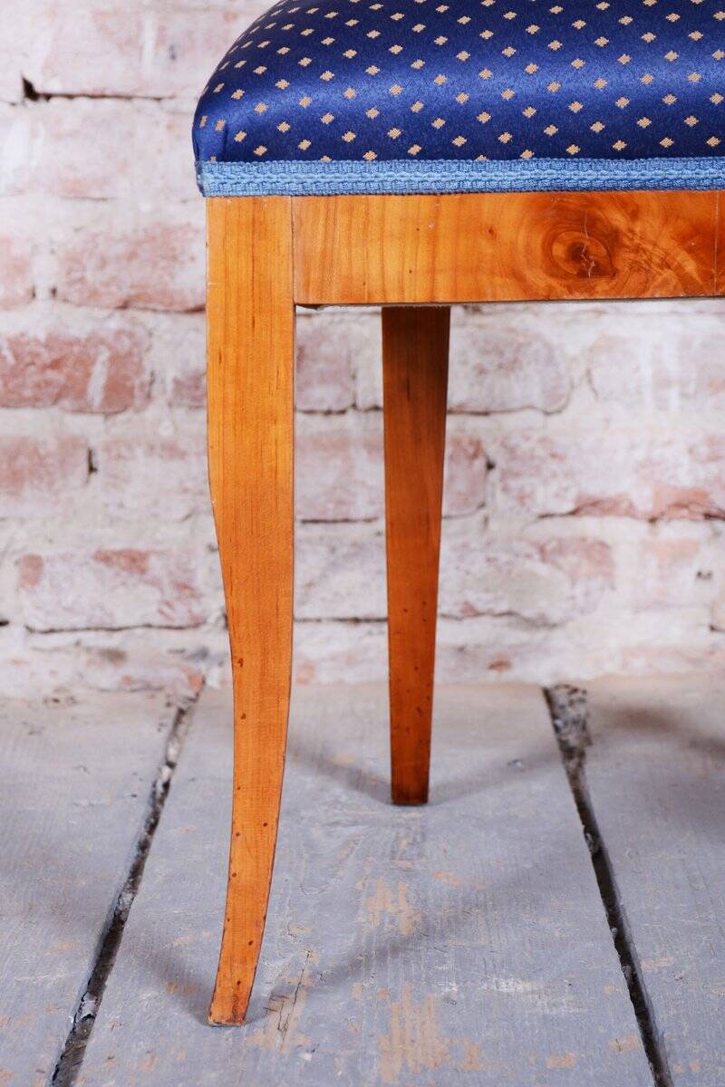 Biedermeier Cherrywood Chairs, Austria, 1820s, Set of 4