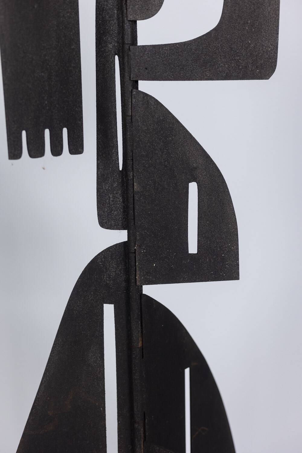 Léo Pascha, metal sculpture, contemporary work