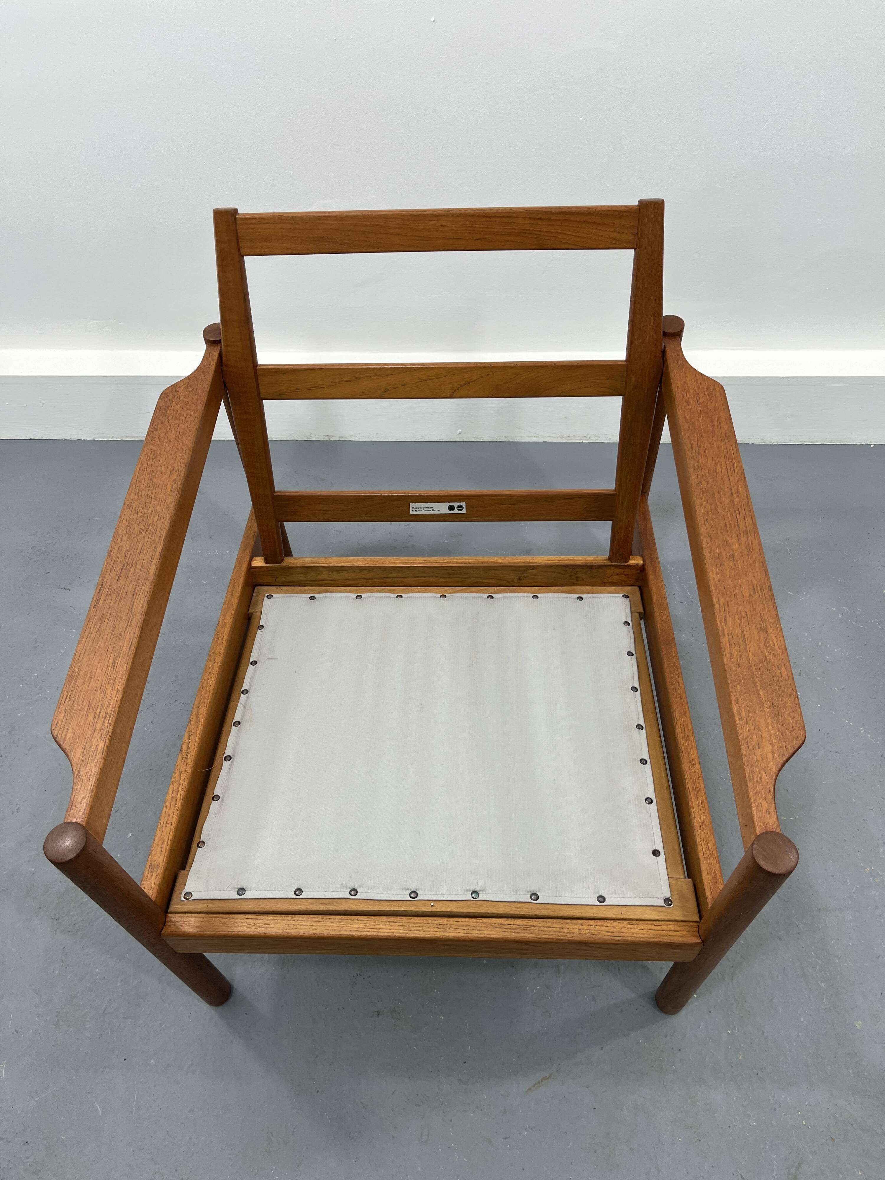 Fauteuil par Ib Kofod-Larsen pour Magnus Olesen, 1956s