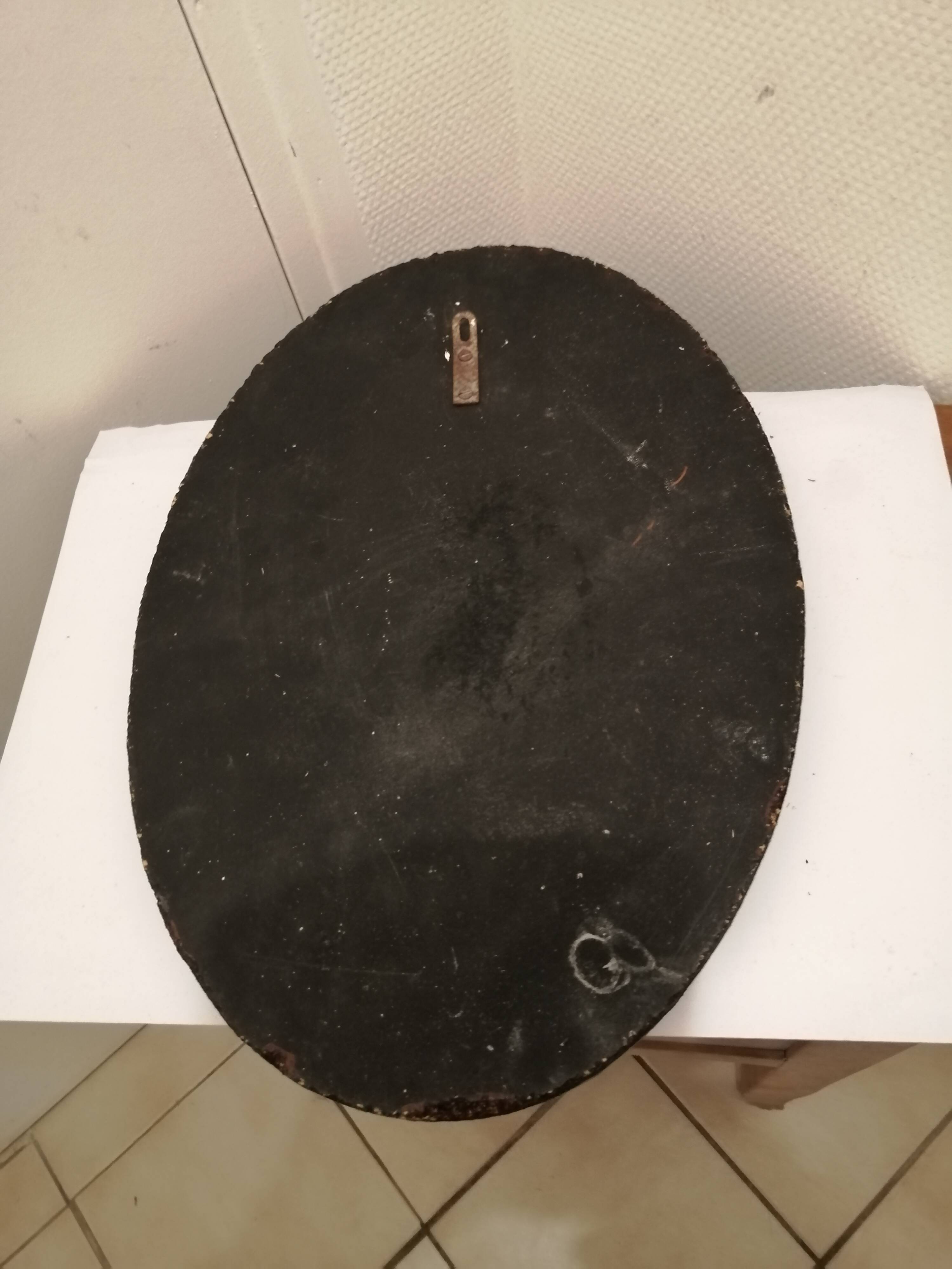 Vintage 70s mosaic mirror