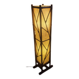 Bamboo floor lamp