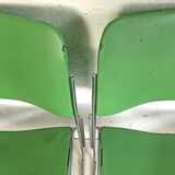 4 Green chairs 40/4 by David Rowland